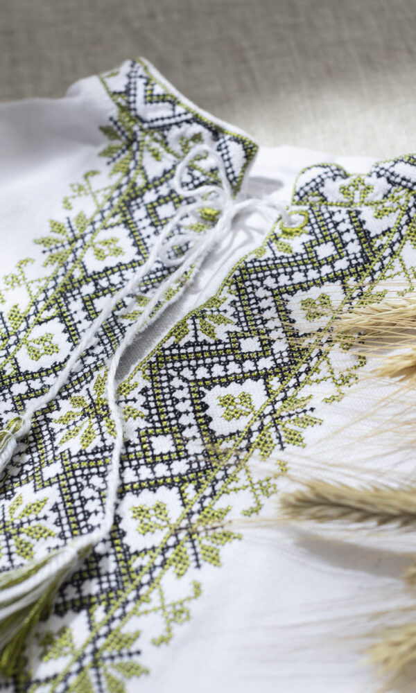 Beautiful shirt with embroidery high angle 600x1000